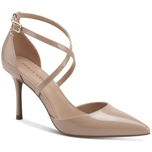 Thalia Sodi Womens Valencia Taupe Dressy Pumps Shoes 9 Medium (B,M) BHFO 7432