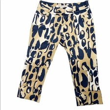 DIANE VON Furstenberg Silk Ewan Animal Print Pant
