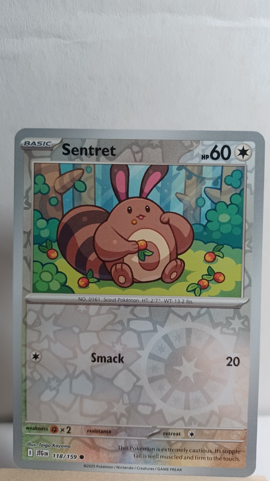 Sentret [NM] - Pokemon TCG Journey Together 118/159 [Reverse Holo Common]