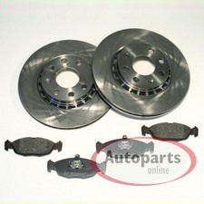 Bremsscheiben Ø 258 mm + Bremsbeläge vorne für Renault Twingo III