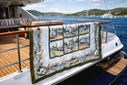 NEW Handmade Coastal Landscape Quilt  101"  x 91" — photo 4