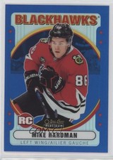 2021-22 O-Pee-Chee Platinum Retro Rainbow Blue 62/199 Mike Hardman #R-91 07g7