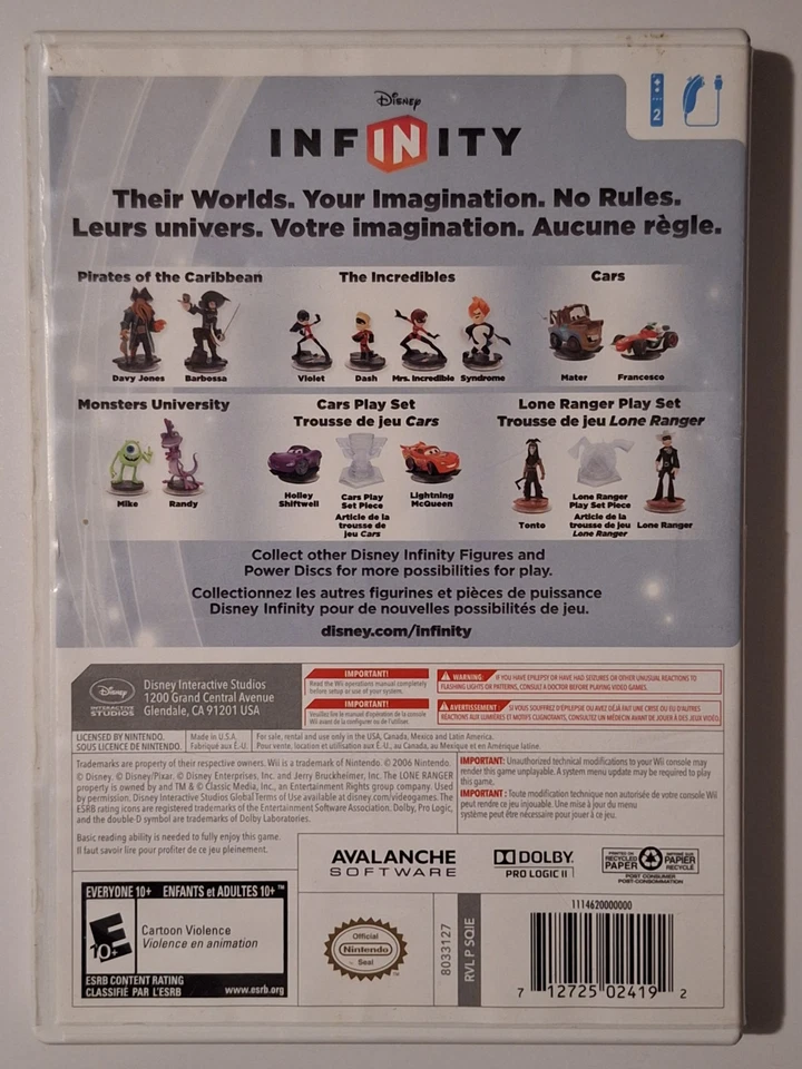 Disney Infinity - 2013 Nintendo Wii - Image 2 of 3