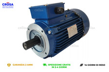 MOTORE ELETTRICO TRIFASE - 0,55KW (0,75 HP) - 8 POLI - 750 GIRI - MEC90L - B14