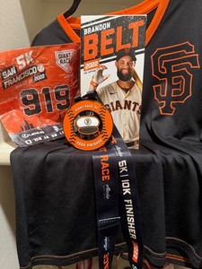 BRANDON BELT San Francisco Giants Bobble Head 2014 WS Champs Trophy MLB NIB**