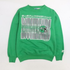 Vintage Saskatchewan Roughriders Starter Crewneck Sweatshirt Size Large 90s CFL