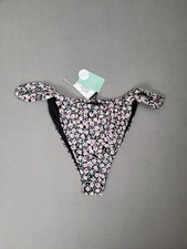 FULL TILT Floral Ruched Bikini Bottoms Size XL
