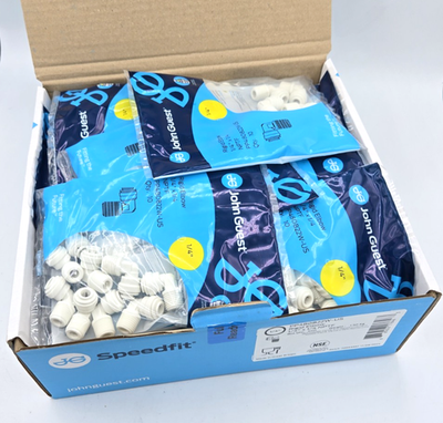 #ad *400 Box* Speedfit PP480822W 1 4 x 1 4 NPTF Rigid Elbow John Guest *SEALED* $299.95