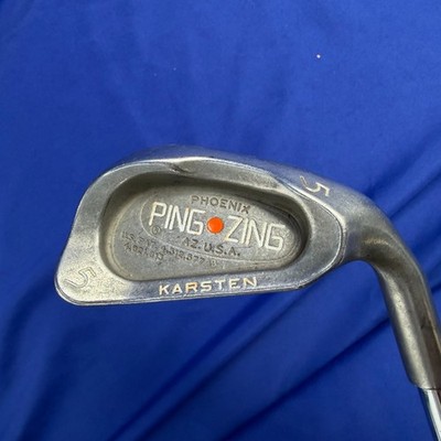 Ping Zing Orange Dot 5 Iron Single Club Men's Right Hand Steel Shaft Karsten