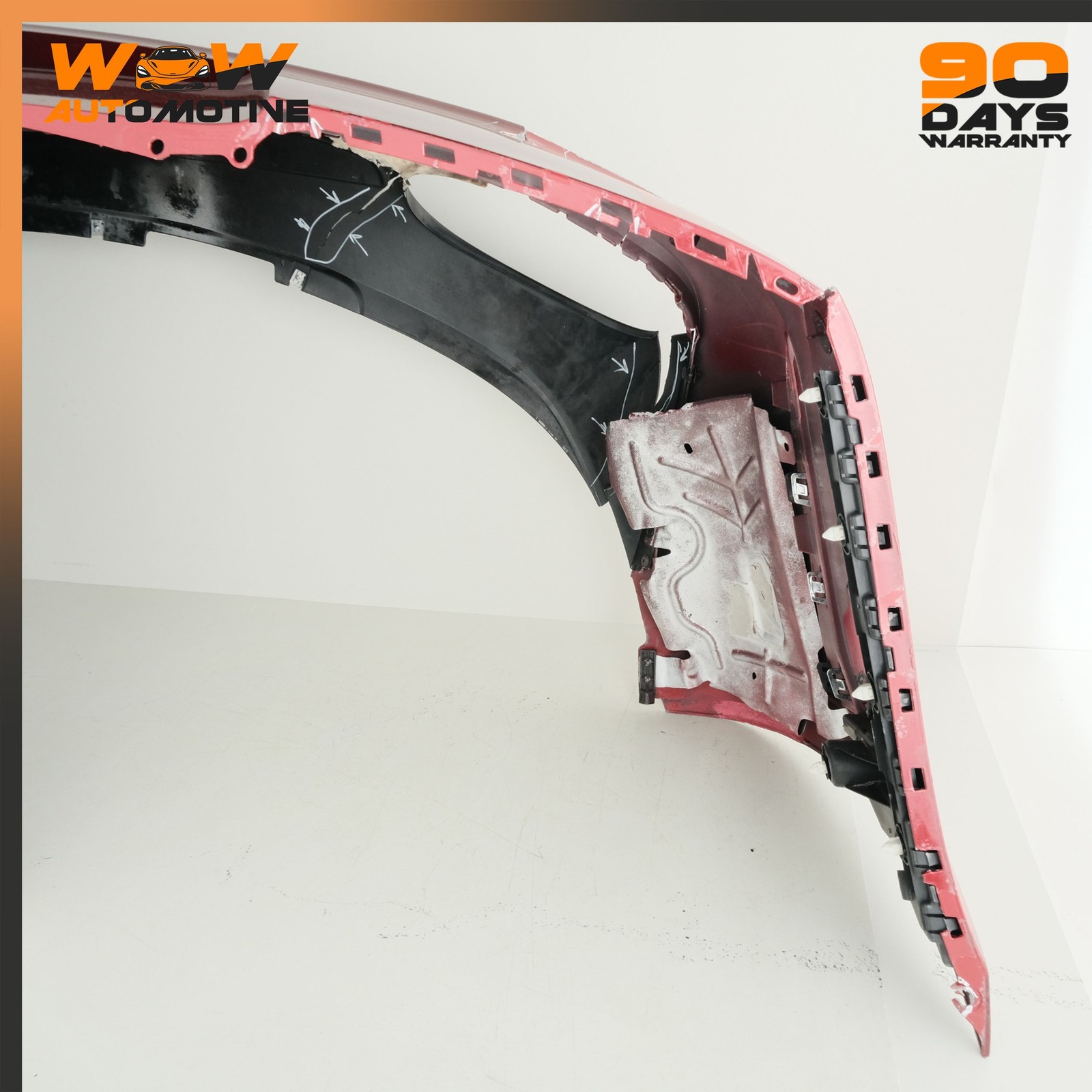 Bentley Continental GT 2012-2017 Rear Guide Red