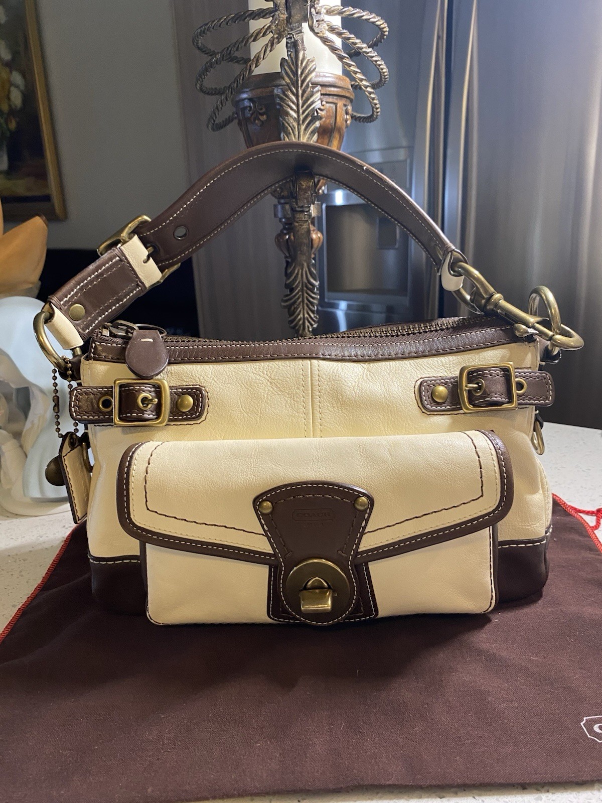 Vintage COACH Legacy 65th Anniversary Shoulder Bag Turlock RARE COLORS  Y2K