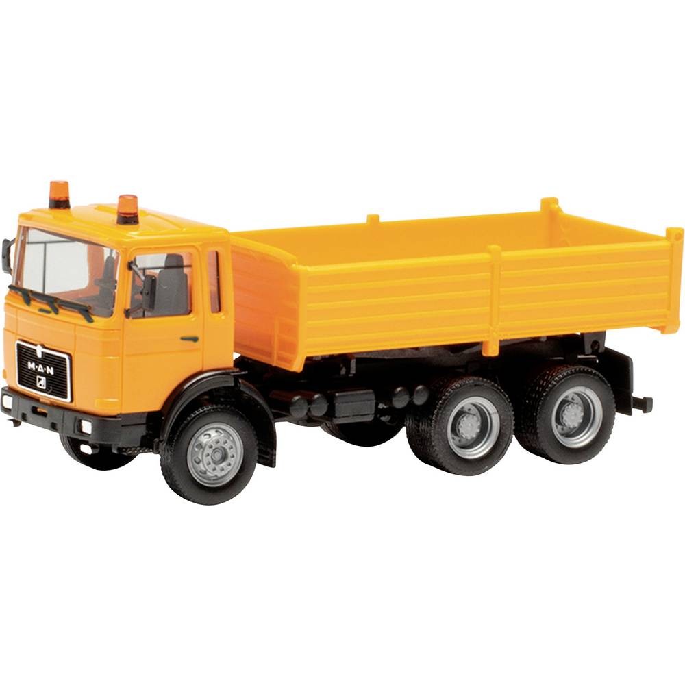 Véhicule de construction MAN Benne commune Herpa 314985 camion miniature H0