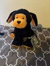 WEBKINZ PUMPKIN PUPPY.COMES WITH SEALED/UNUSED CODE/TAG-NICE GIFT