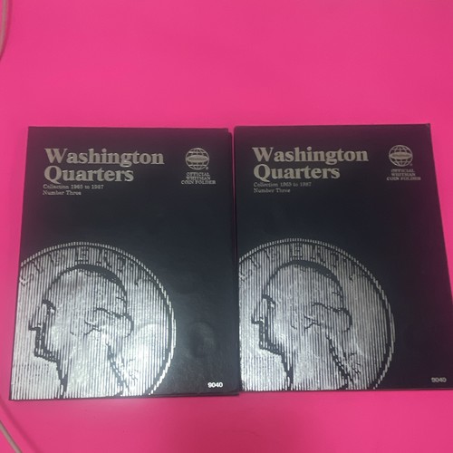 Whitman Washington Quarters Coin Folder Album 1936-1987 No. 3