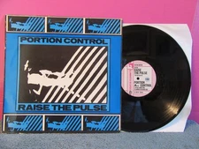 Portion Control 12" lp raise the pulse vinyl record import England 1982