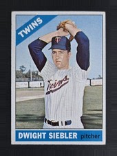 1966 Topps #546 Dwight Siebler (High #) - Minnesota Twins - VGEX