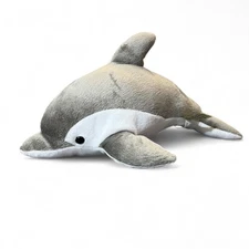 Tiger Tale Toys VIAHART Gray Dolphin Plush Stuffed Animal Toy 12" Sea Life 2022
