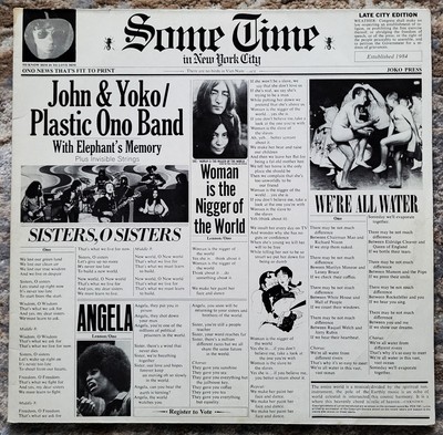 John & Yoko / Plastic Ono Band With Elephant's Memory 2 x Vinyl LPs