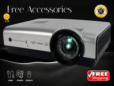 Promethean PRM-35 DLP Projector Lamp Life up to 6,000 Hours 2500 Lumens 4K w/Kit