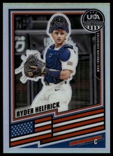 2026 Panini Stars & Stripes Prizm #156 Ryder Helfrick Base Prizms Silver