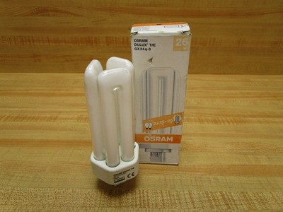 Osram GX24q-3 Delux T/E 26W Warm White Bulb GX24q3