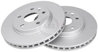 2X A.B.S. Bremsscheibe Beschichtet 17988 FüR Chevrolet Malibu Opel G09 Insignia