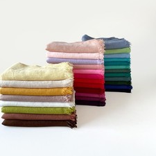 Rayon Scarf Wrap for Women - Elegant Plain Weave Shawl with Sun Protection