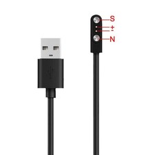 Smart Watch Charger Cable 2-Pin Magnetic USB Charging Lead