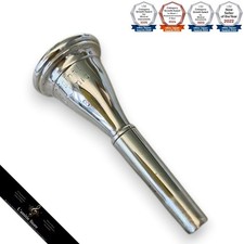 Horn Mouthpiece Schmidt 8 Silver Slightly Dented Finish Brass