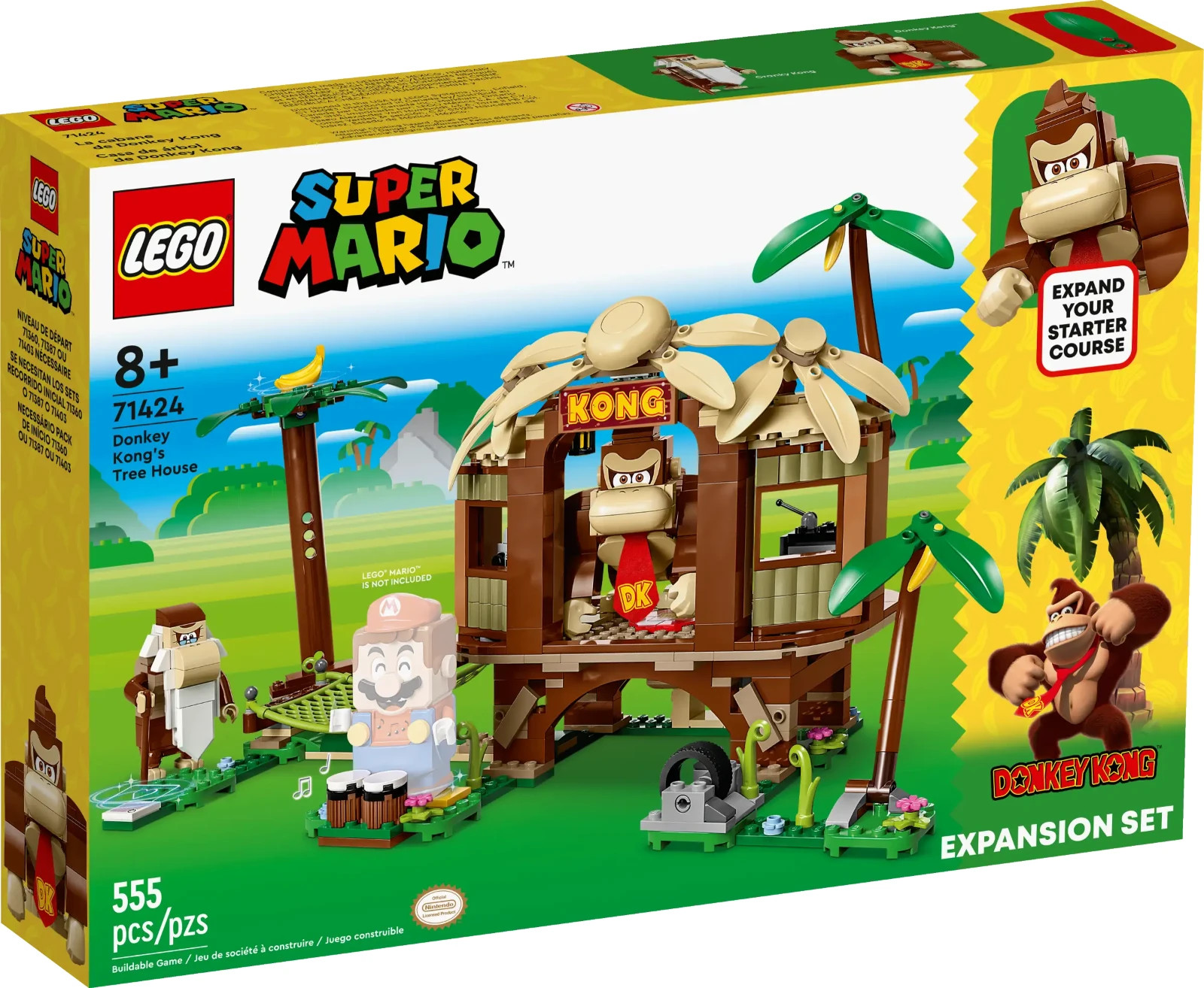 LEGO Super Mario 71424: Donkey Kongs Baumhaus – Erweiterungsset | NEU & OVP
