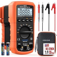 MS8233D Multimeter 6000 Counts Digital Multimeter DC AC Volt Meter Ohm Volt