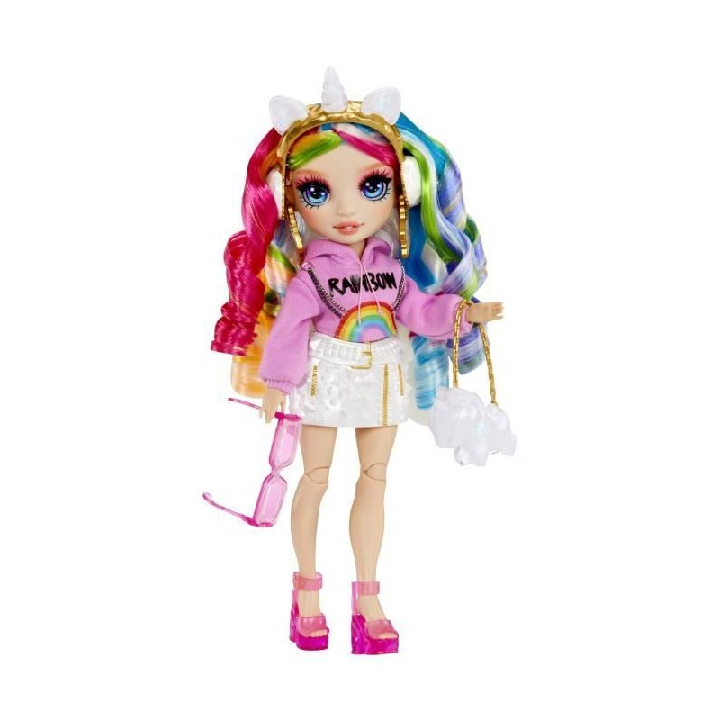 Rainbow High Cristal poupée mannequin Amaya 27 cm avec accessoires de mode