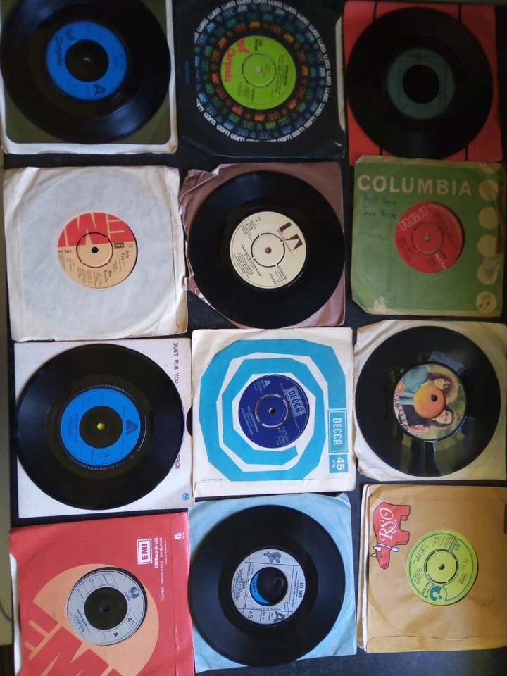 Great Sounds of the Seventies 7" Singles Job Lot 70+ g-VG+ Abba Village People + - Image 3 of 4