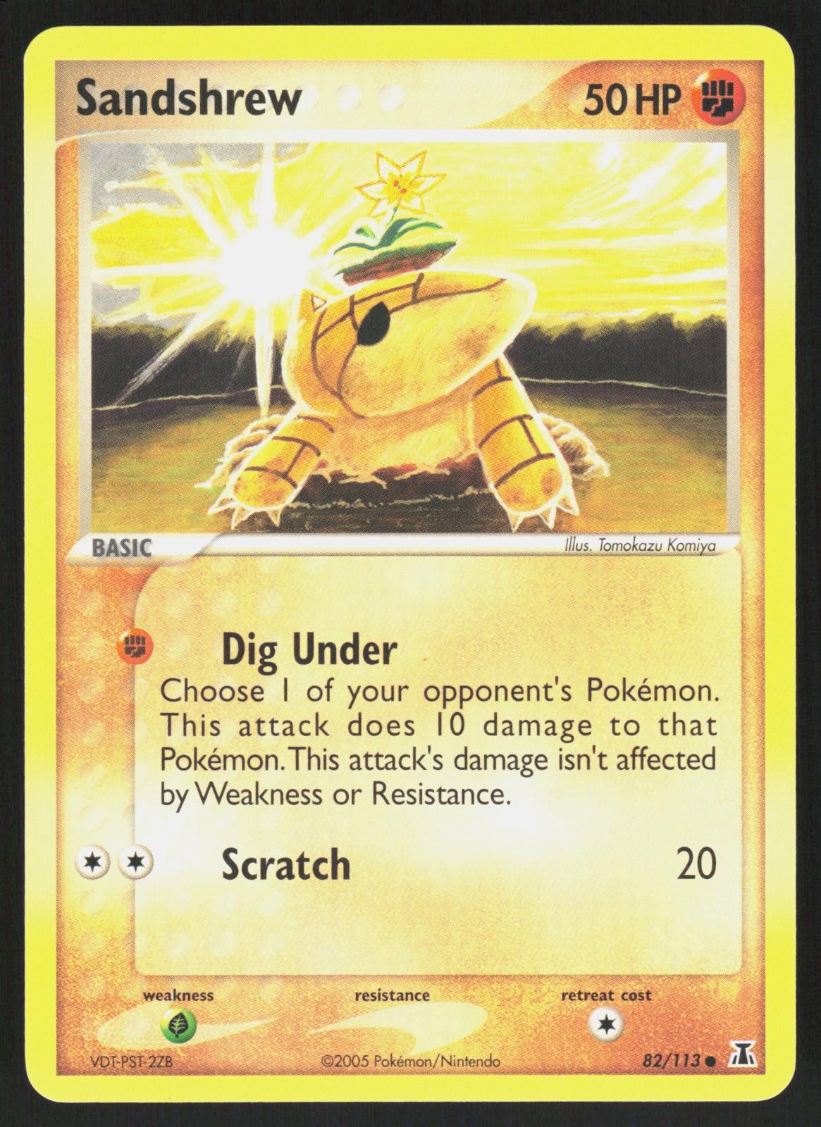 Sandshrew 82/113 - Pokemon Delta Species - Common - LP