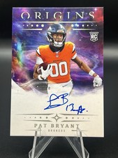 2025 Panini Origins HOBBY ~ Pat Bryant #RA-PAT ~ On Card Auto RC ~ Broncos WR