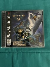 Wild 9 (Sony PlayStation 1, 1998) Complete CIB w/ Manual Tested 
