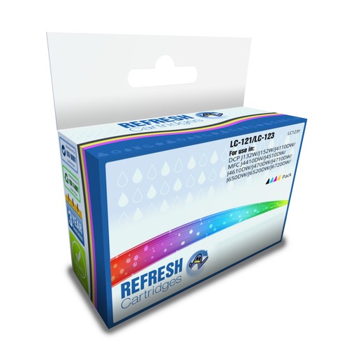 Refresh Cartouches Saver Value Pack 20xLC-121/LC-123 Encre Compatible avec Brother - Photo 3/13