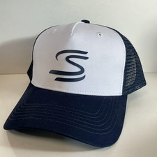 Ayrton Senna Logo Trucker Cap New Official Licensed Collection