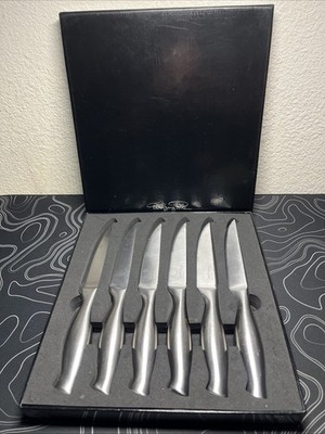 Wolfgang Puck Steak Knives Set - Stainless Steel - 4.5'' - 6 Count