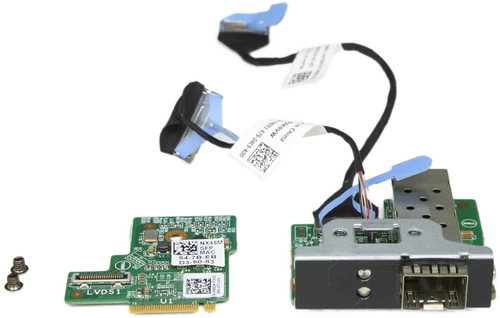 Dell Wyse Realtek PCIe M.2 Gigabit SFP Netzwerkadapter Set 0NX45M 0MNGFN +Kabel