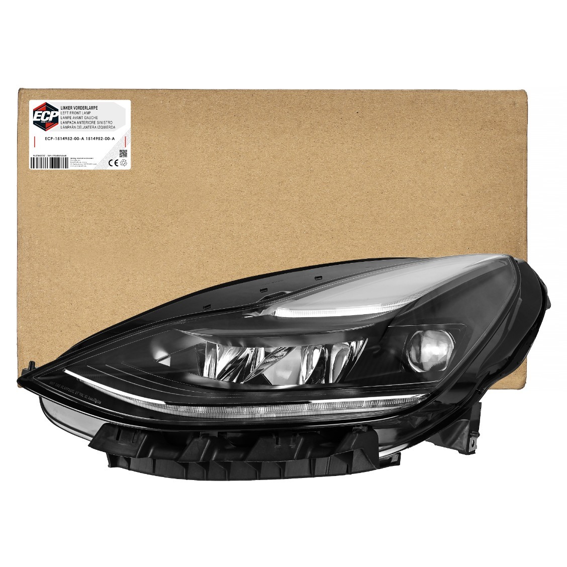 Phare avant gauche LED Tesla Model 3 et Y optique de remplacement d'origine