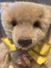 Steiff 408458 Musical Teddy 1951 Caramel Replica, 1998 Limited Edition