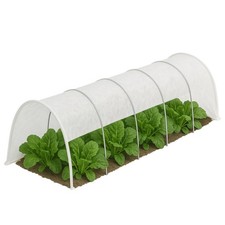 GARDEN FLEECE TUNNEL VEGETABLE PROTECTION PLANT DURABLE BREATHABLE GROW TUNNEL