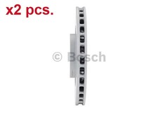 X2 PCS FRONT BRAKE DISC ROTOS X2 PCS SET 0 986 479 736 BOSCH I