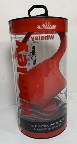 AudioBomb Whaley Waterproof Bluetooth Speaker - Open Box - FAST SHIPPING! -(RED) - Picture 7 of 8