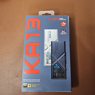 FiiO KA13 DAC HiFi Lossless Balanced DSD256 Decoding Headphone Amp (Silver)