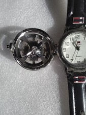 Mens VINTAGE classy awesome Bling Watch - Bug...