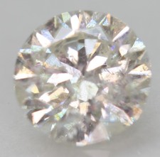 Certified 1.07 Carat G SI1 Round Brilliant Natural Enhanced Loose Diamond 6.58mm