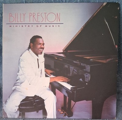 BILLY PRESTON Ministry Of Music 1985 LP Gospel KING JAMES Records