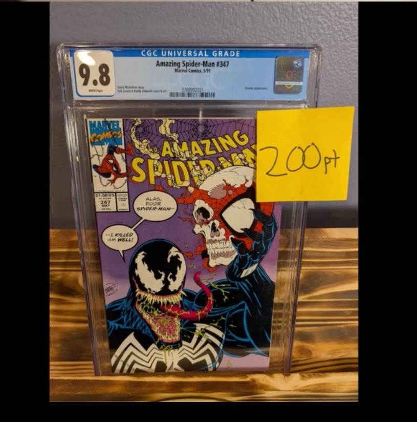 The Amazing Spider-Man #347 CGC 9.8 (Marvel Comics May 1991)